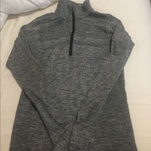 Nike Gray Running Pullover